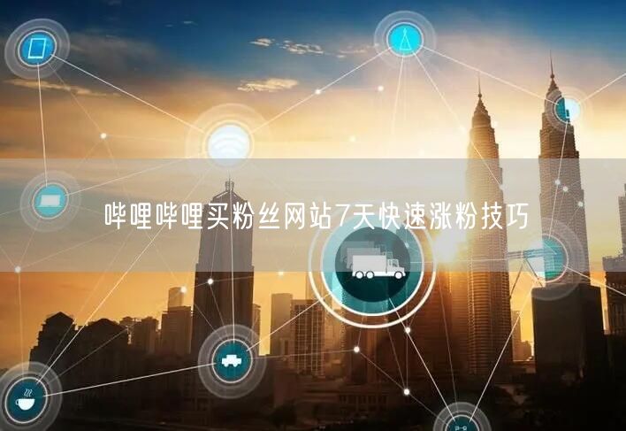 哔哩哔哩买粉丝网站7天快速涨粉技巧