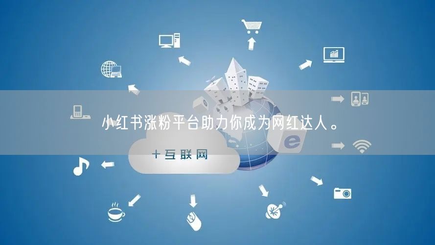 小红书涨粉平台助力你成为网红达人。